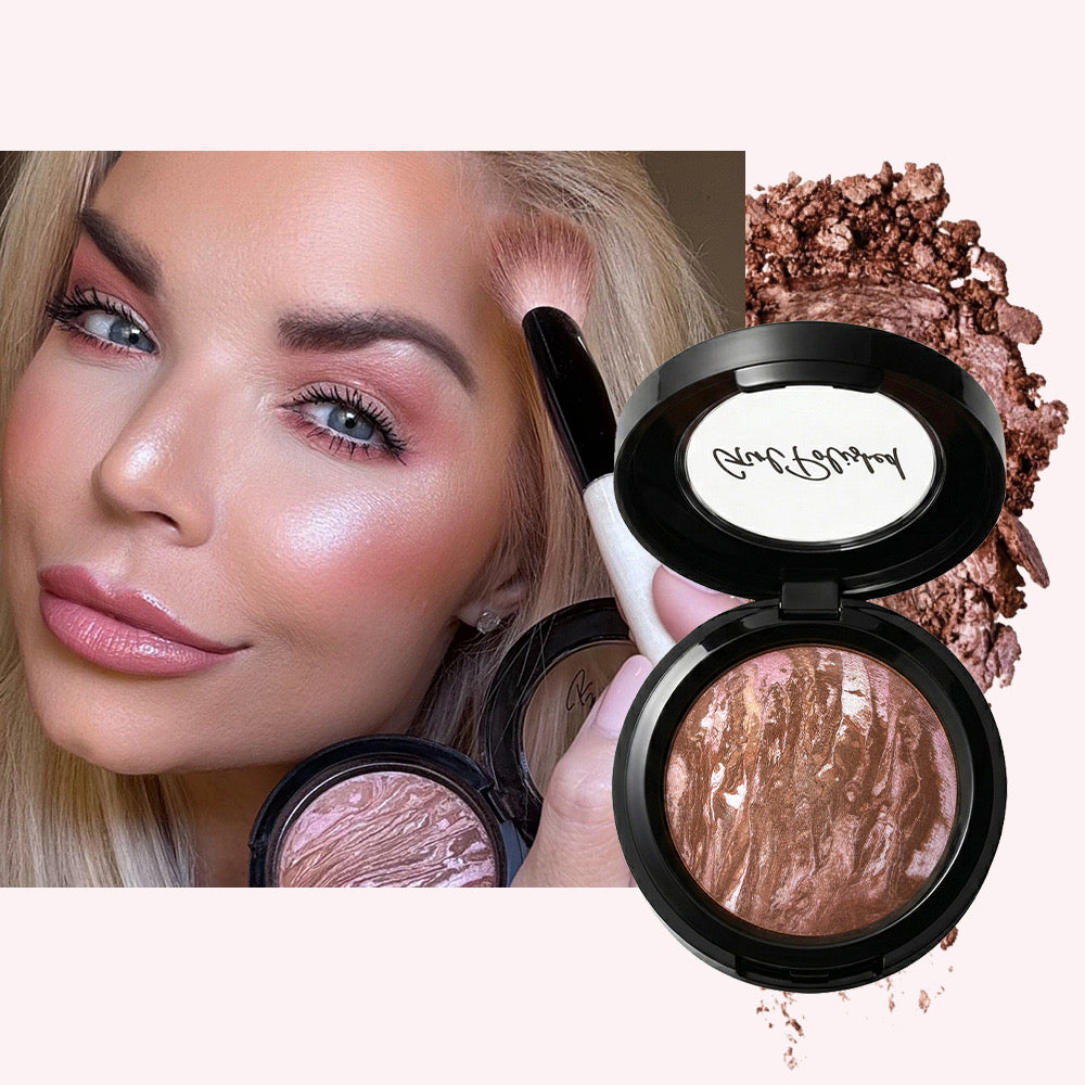 GirlPolished Baked Mineral Radiance Powder | Bronzer, Contour & Glow