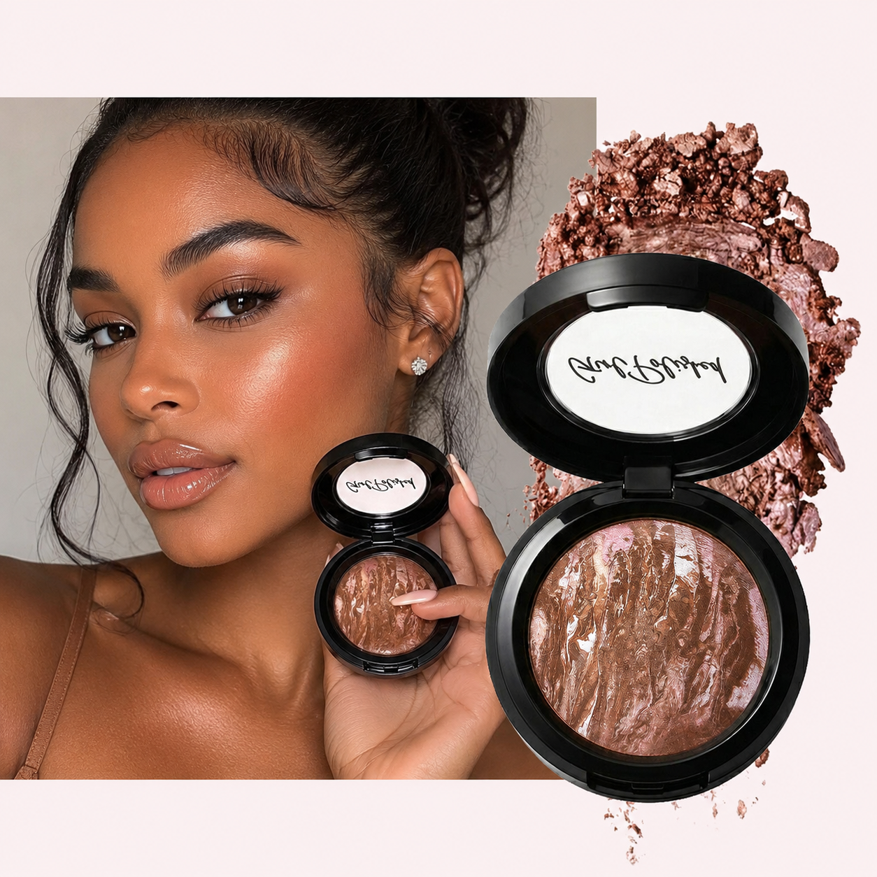 GirlPolished Baked Mineral Radiance Powder | Bronzer, Contour & Glow
