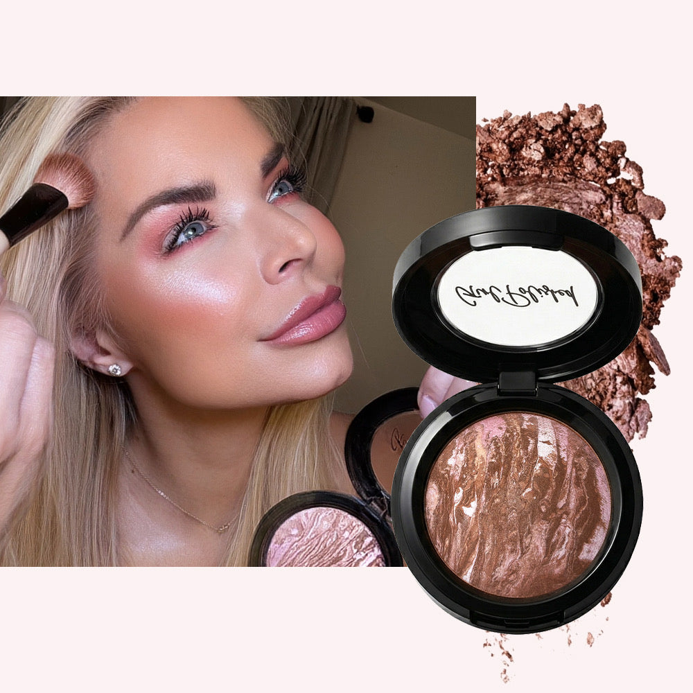 GirlPolished Baked Mineral Radiance Powder | Bronzer, Contour & Glow