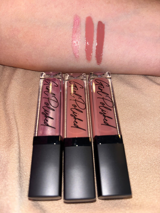 Nude Gloss with hints of Vanilla Bean Trio